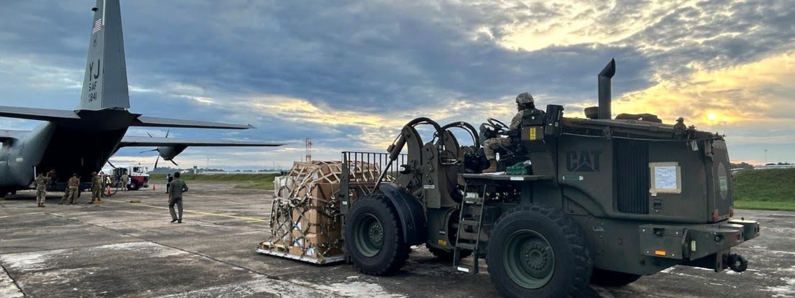 U.S. C-130 Airlifts Sahana Yathra Aid